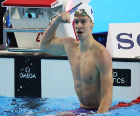 Léon Marchand breaks long-standing 200-meter individual medley world record at World Aquatics Championships